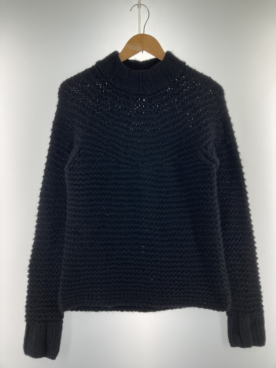 【中古品】【メンズ】 DRIES VAN NOTEN ドリスヴァンノッテン CASHMERE LOW GAUGE KNIT 3651-6005 カシミール ローゲージニット ライカ期 トップス 141-251107-yn-01-時間 大いさ：M 色合い：黒いこと 生生世世Net店 トップス-ニット・セーター-メンズファッション