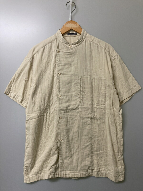 イッセイミヤケ メン ◎リネン100%　半袖シャツ　3サイズ イッセイミヤケ メン ◎リネン100% 半袖シャツ 3サイズ