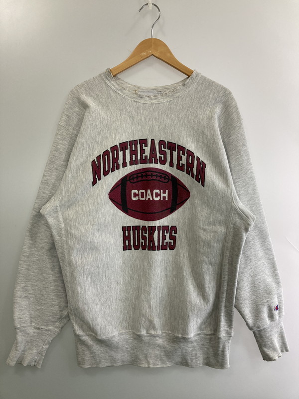 百貨店SALE 30%OFF~【現況乗り合い船品】【メンズ】 Champion はやりっ子 80S NORTHEASTERN HUSKIES REVERSE WEAVE SWEAT 流汗 トップス 146-251112-ks-39-時間 大きさ：曖昧模糊たる 生生世世Net店