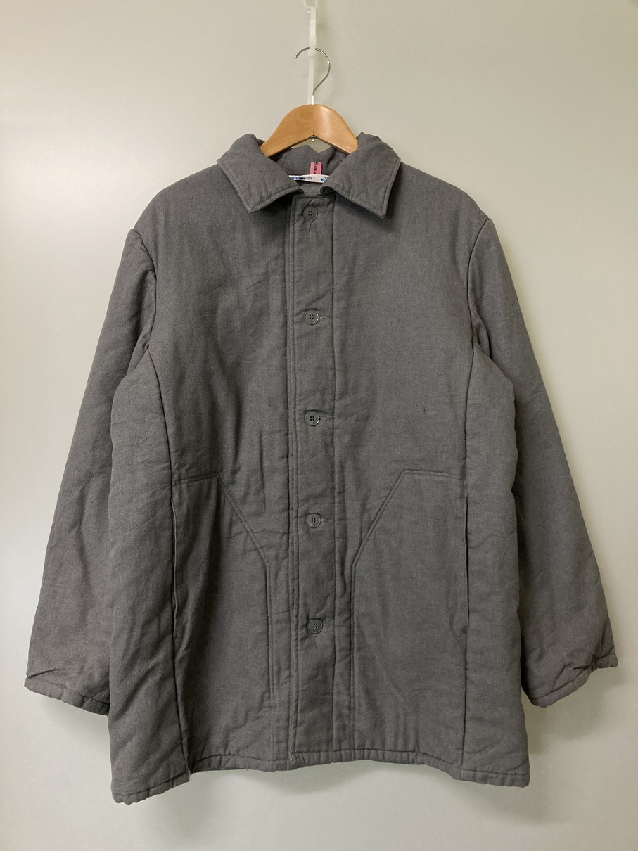 【中古品】【メンズ】  VEB WATTANA 80S GERMANY WORK PADDING JACKET パディングジャケット アウター 146-251114-AS-14-時間 大きさ：下記引き合い 色合い：薄墨色 未来永劫Net店