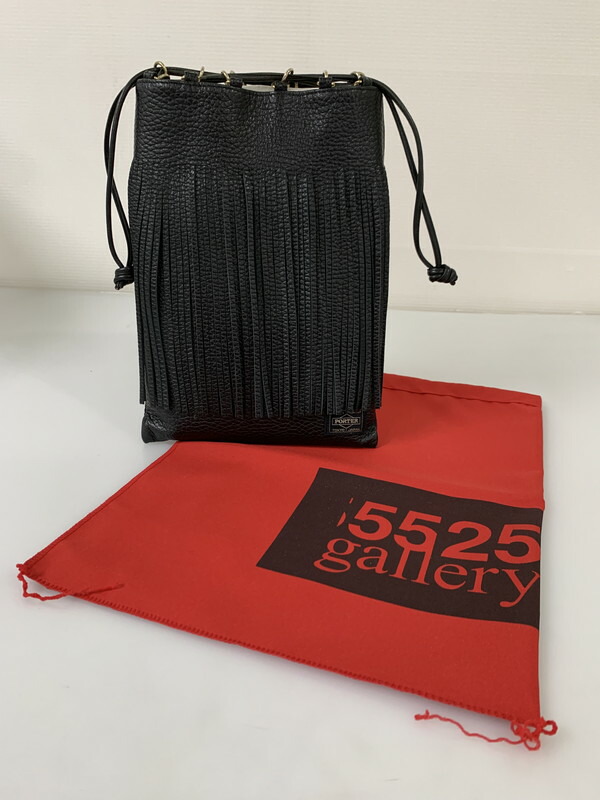 楽天市場】PORTER ポーター ×5525galleryコラボ シボレザー タッセル