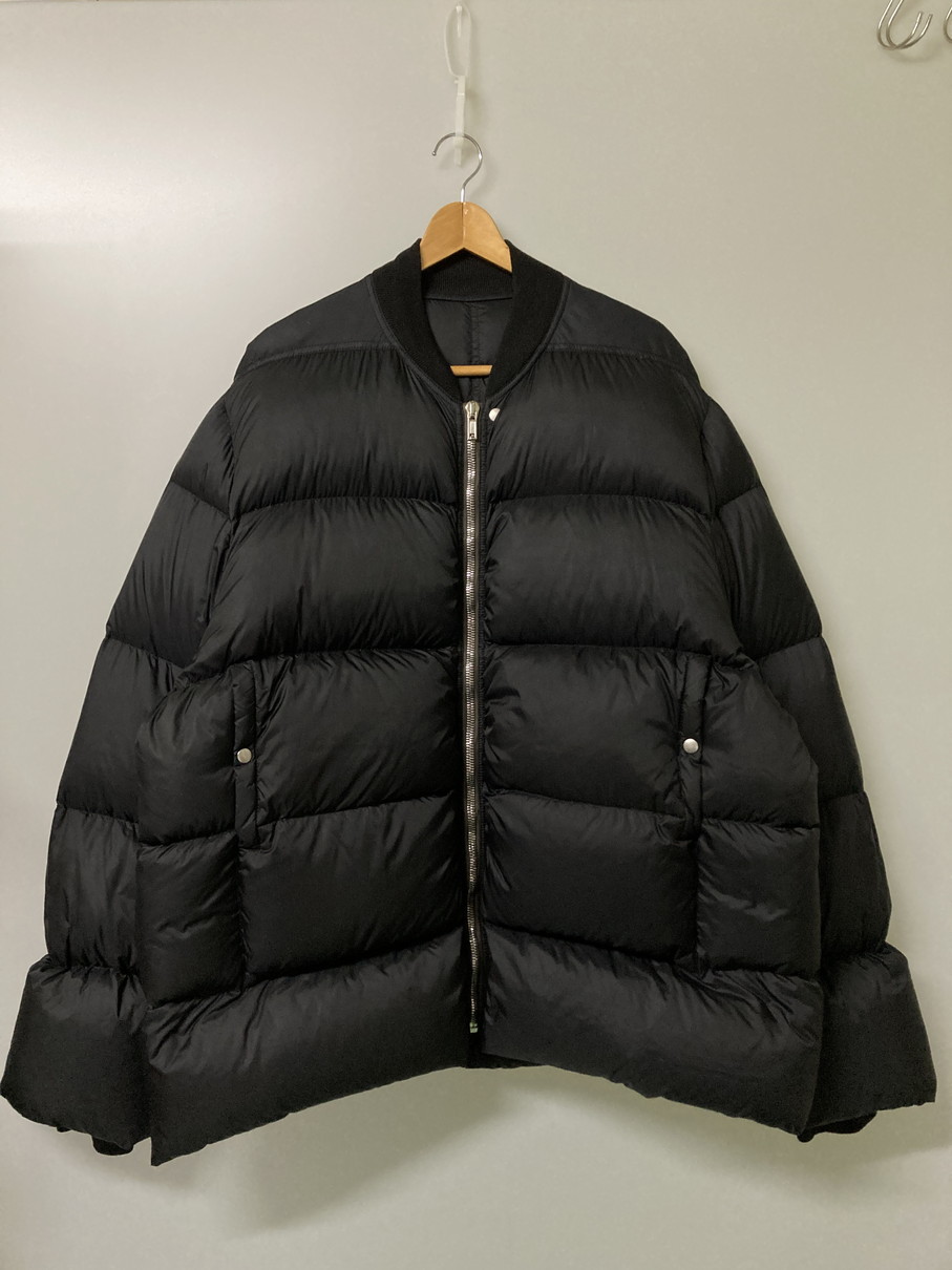 百貨店SALE 30%OFF~【中古品】【メンズ】 Rick Owens リックオウエンス 21AW GETHEMANE FLIGHT DOWN JACKET RU02A5788-NZD3 2021秋冬 ゲッセマネ 飛翔 落ちこむ 上衣 アウター 141-251125-jt-09-時間 大きさ：US 42 色合い：黒いこと 未来永劫Net店
