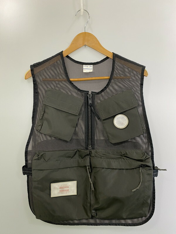 百貨店SALE 30%OFF~【中古品】【メンズ】 LUGGAGE LABEL ラゲッジレーベル 80\u0027s 3D POCKET MESH CARGO VEST VINTAGE 80年月日 3D隠し メッシュカーゴベスト トップス ヴィンテージ 146-251129-kk-37-時間 大きさ：書きあらわす皆無 下記引き合い 色つや：薄墨色系 生生世世Net店
