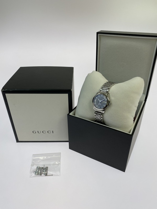 【中古品】【レディース】 GUCCI グッチ 126.5 Gタイムレス 腕時計 レディース クウォーツウォッチ アナログ 197-251130-em-58-min カラー:シルバー 万代Net店|万代Net店