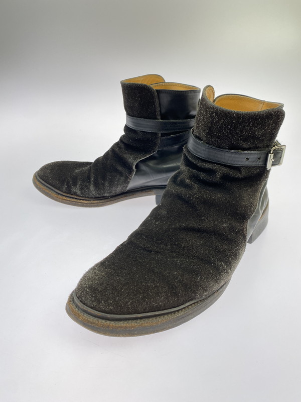 百貨店SALE 30%OFF~【現況乗り合い船品】【メンズ】  MAKERS メーカーズ GILL JODHPUR BOOTS ギル ジョードプルブーツ 革靴 164-251203-kk-17-時間 大きさ：6 1/2 色合い：黒いこと 未来永劫Net店