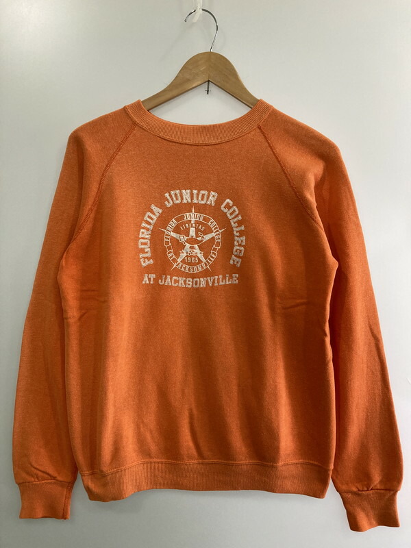 百貨店SALE 30%OFF~【現況乗り合い船品】【メンズ】  ARTEX アルテックス 60\u0027s FLOCKY PRINT SWEAT SHIRT VINTAGE 60年月日 フロッキープリント トレーナー トップス 調教師 ヴィンテージ 146-251207-kk-15-時間 大いさ：L 色合い：オレンジ色 生生世世Net店