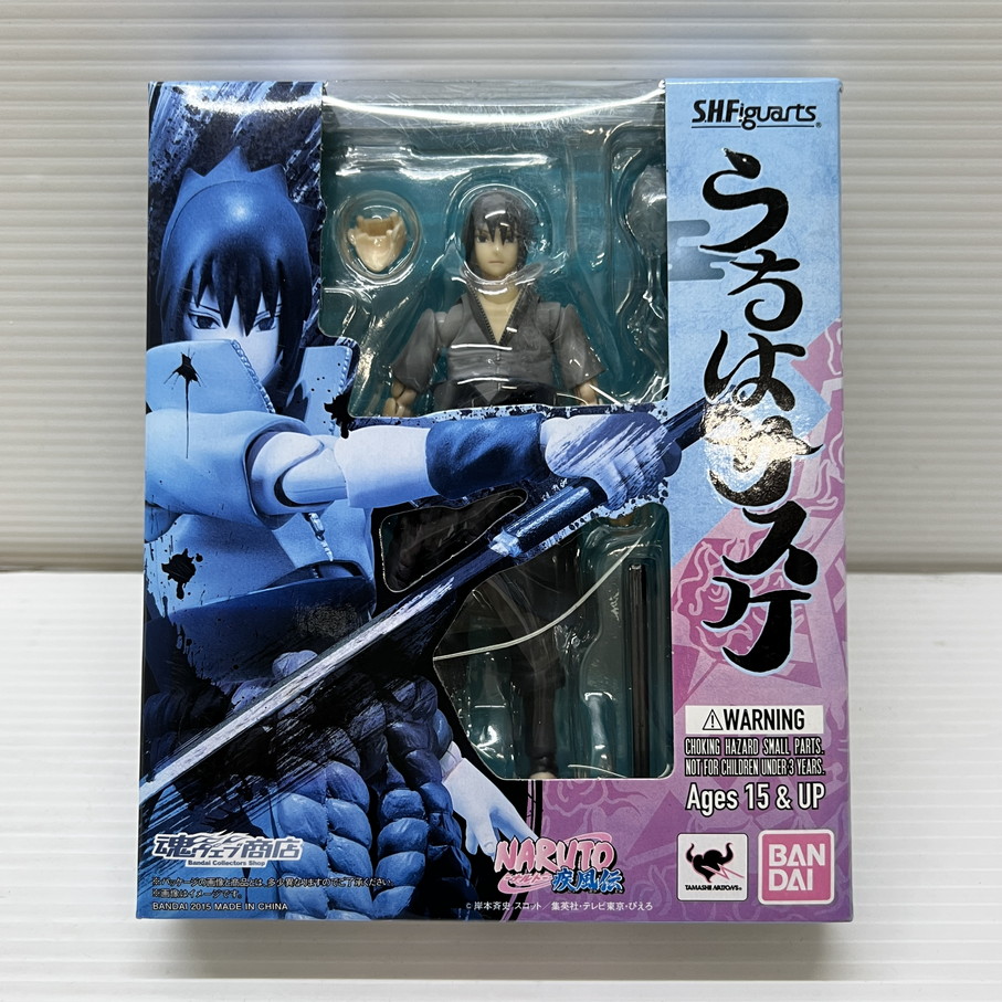 【中古品】 ナルト 疾風伝S.H.Figuarts うちわサスケ フィギュア 魂ウェブ商店 バンダイ NARUTO 051-251209-em-08-minH 万代Net店
