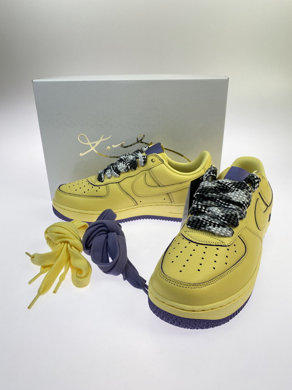 百貨店SALE 30%OFF~【中古美品】【メンズ】 NIKE ナイキ × KOBE BRYANT AIR FORCE 1 LOW PROTRO MAMBA MENTALITY HV9408-700 空軍1 置き目 労働者階級トロ マンバメンタリティ スニーカー メンズ 160-251212-em-38-時間 大きさ：28.5珊 色つや：黄色 生生世世Net店