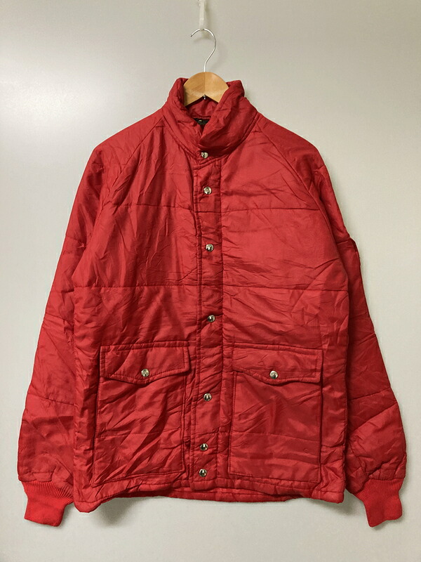 【中古品】【メンズ】 SWINGSTAR スウィングスター 70's RACING JACKET VINTAGE 70年代 中綿 レーシングジャケット アウター ヴィンテージ 146-251213-kk-39-min サイズ：S カラー：レッド 万代Net店