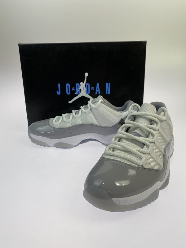【中古美品】【メンズ】 NIKE ナイキ AIR JORDAN 11 LOW AV2187-140 エアジョーダン11 置き目 メンズ スニーカー 靴 シューズ 160-251218-em-30-時間 大いさ：29.0糎 色合い：CEMENT GREY 生々世々Net店 メンズ靴-スニーカー