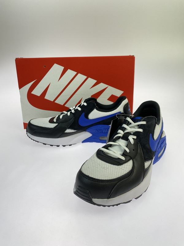 【中古美品】【メンズ】 NIKE ナイキ AIR MAX EXCEE BLACK WHITE GAME ROYAL FQ8738-010 エア湖マックス エクシー メンズ スニーカー 靴 シューズ 160-251218-em-21-時間 大きさ：26.5糎 色つや：BLACK/WHITE/GAME ROYAL 生生世世Net店