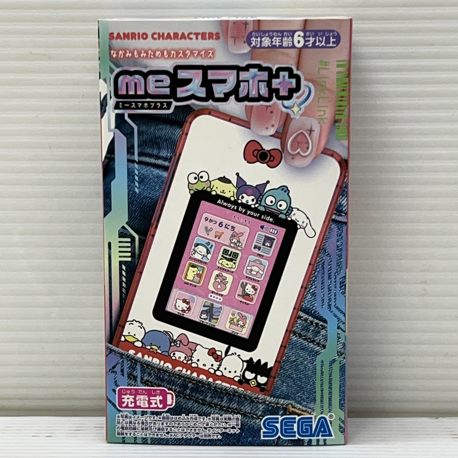 百貨店SALE 10%OFF~【中古品】 meスマホ+ サンリオキャラクターズ ミースマホプラス セガ サンリオ キャラクターズ 繋がり繋がり 039-251219-em-07-時間 生生世世Net店