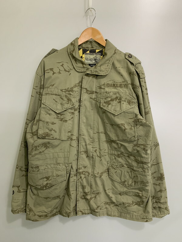 【中古品】【メンズ】 OAKLEY オークリー FIELD JACKET フィールドジャケット 146-251220-zi-35-min サイズ：L カラー：カモ柄 万代Net店