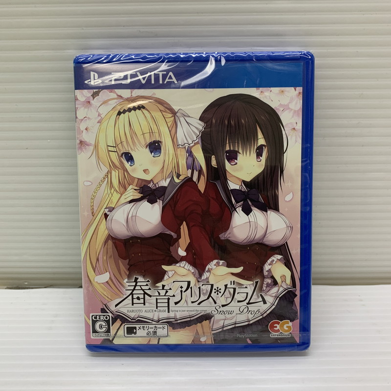 【未使用品】 Vitaソフト 春音アリス*グラム Snow Drop [通常版] PSVita 030-251222-SH-01-min 万代Net店