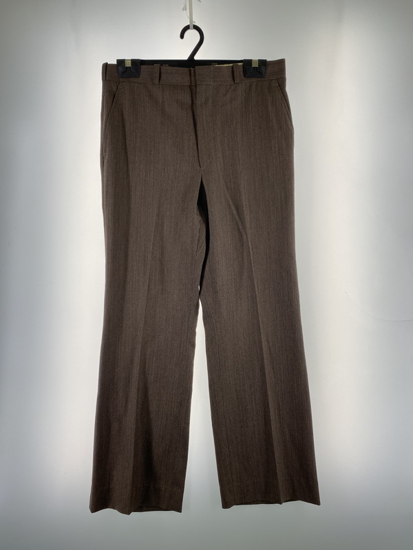 【中古品】【メンズ】 UNKNOWN USED 70-80's TALON HOOK SLACKS ユーズド 70-80年代 タロン製フック スラックスパンツ ボトムス 157-260108-yn-12-min カラー:ブラウン系 万代Net店