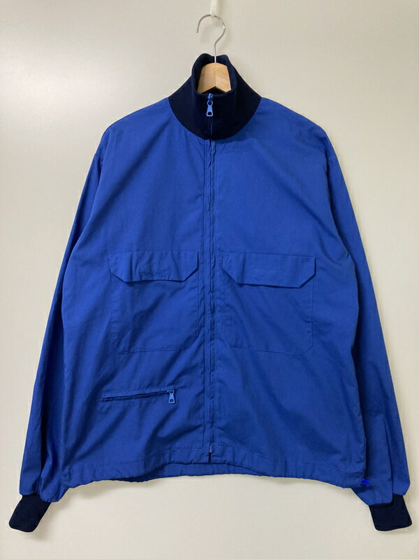 【中古品】【メンズ】 UNKNOWN USED MILITARY 70's SWEDEN ZIP JACKET ユーズド 70年代 スウェーデン ジップアップジャケット ライトアウター 146-260109-yn-07-min カラー：ブルー 万代Net店