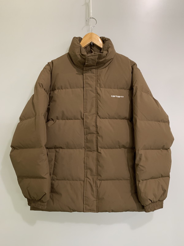 【中古品】【メンズ】 CARHARTT WIP カーハートダブリューアイピー DANVILLE JACKET ダンビルジャケット アウター 142-260114-zi-41-min サイズ：M カラー：ブラウン 万代Net店