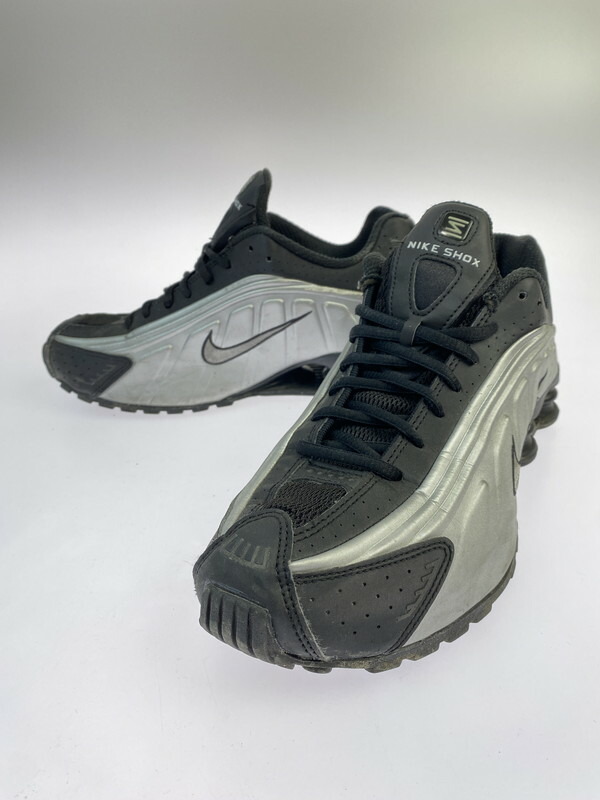 【中古品】【メンズ】 NIKE ナイキ 104265-045 SHOX R4 靴 シューズ 160-260114-zi-69-時間 大きさ：27糎 色合い：BLACK METALLIC SILVER 未来永劫Net店