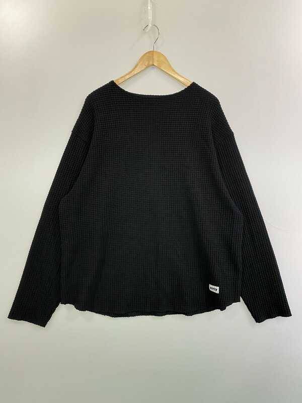 百貨店SALE 20%OFF~【中古品】【メンズ】 RADIALL ラディアル RAD-24SS-CUT003 BOAT NECK T-SHIRT L S 猪牙のど首 紅茶プルオーバー 142-260114-zi-08-時間 大きさ：XL 色合い：黒いこと 未来永劫Net店