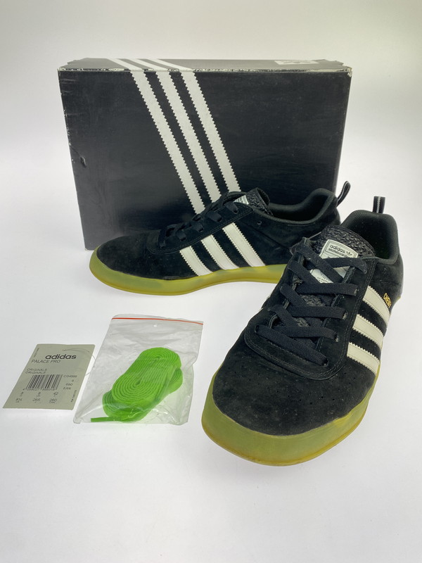 【中古品】【メンズ】 adidas アディダス PALACE PRO CHEWY CG4566 九重の天 労働者階級 チューイ シグネチャーモデル スニーカー メンズ シューズ 靴 161-260115-em-04-時間 大きさ：26.5糎 生生世世Net店