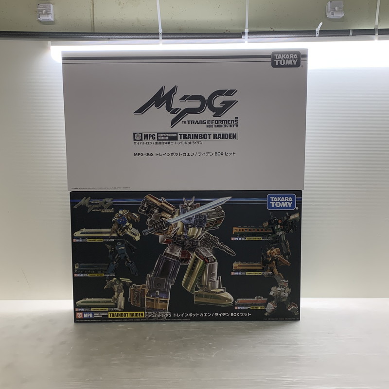 【中古品】 タカラトミー サイバトロン 重連合体戦士 MPG-06S トレインボットカエン ライデンBOXセット おもちゃ 057-260115-AS-6-minH 万代Net店