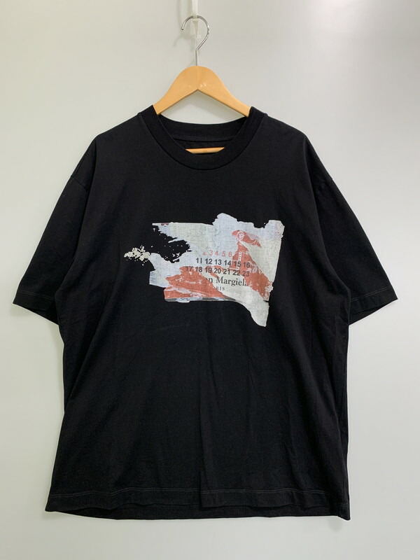 【中古品】【メンズ】 MAISON MARGIELA メゾンマルジェラ DESTROYROID T-SHIRT BLACK ショートスリーブ 141-260117-AS-31-min サイズ：46 カラー：ブラック 万代Net店 21,384円