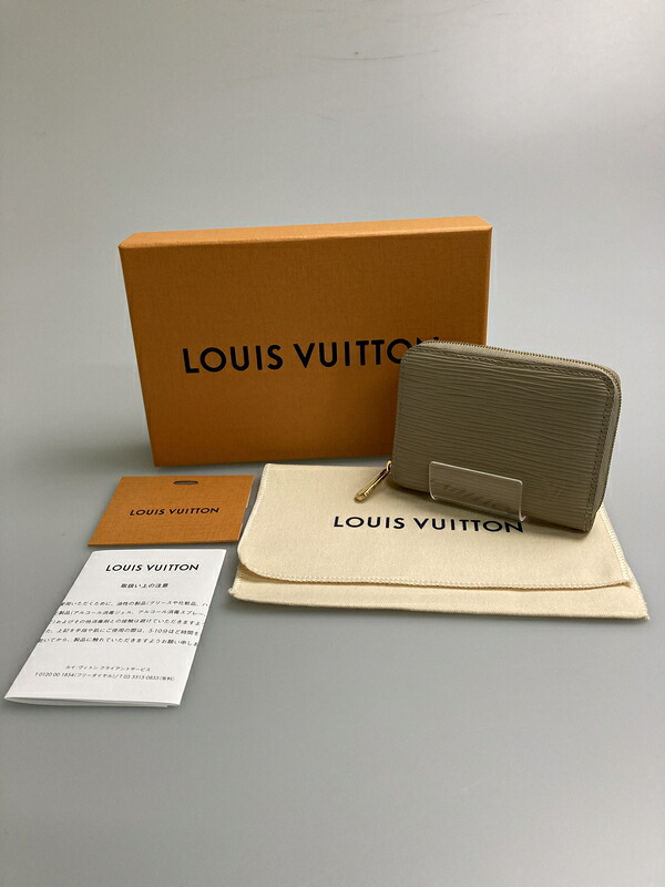 【中古品】【メンズ/レディース】 LOUIS VUITTON ルイ・ヴィトン M6015J TH4169 エピジッピー コインケース 財布 179-260123-jt-05-min カラー：ベージュ 万代Net店