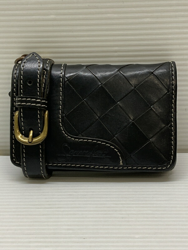 【中古品】【メンズ】 DEGNER デグナー SFW-8 BASKET MIDDLE WALLET バスケット ミドル ウォレット 財布 200-260123-jt-20-min カラー：ブラック 万代Net店