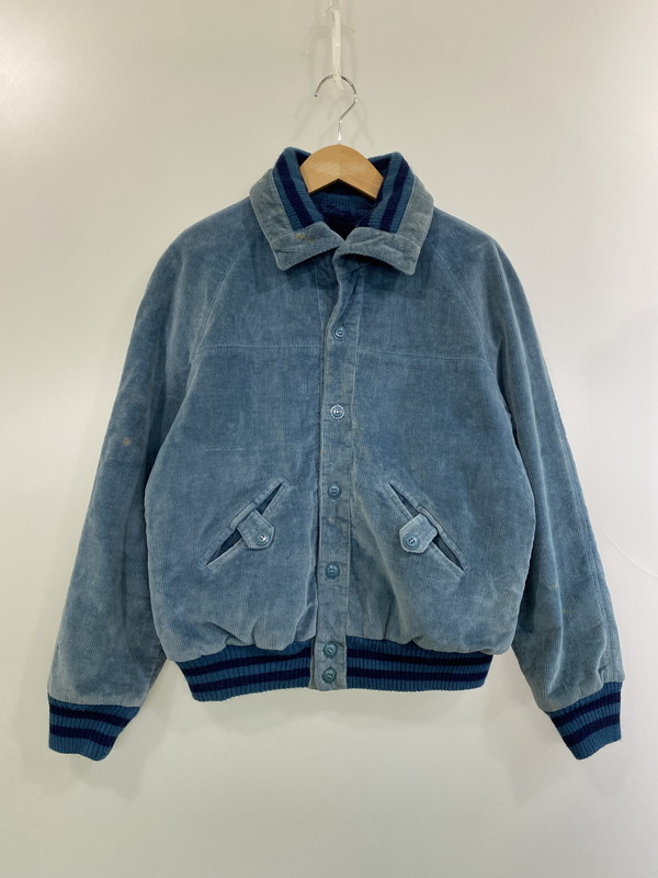 【現況乗り合い船品】【メンズ】  USED ユーズド 70~80S CORDUROY BOA JACKET コーデュロイボアジャケット 146-260125-zi-36-時間 大きさ：曖昧模糊たる 色合い：点火装置青色 未来永劫Net店