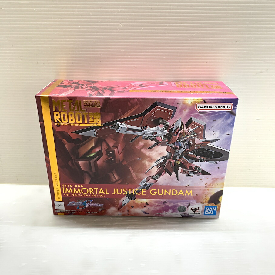 【未使用品】 METALROBOT魂 超合金 イモータルジャスティスガンダム 058-260128-MS-03-min 万代Net店｜万代Net店