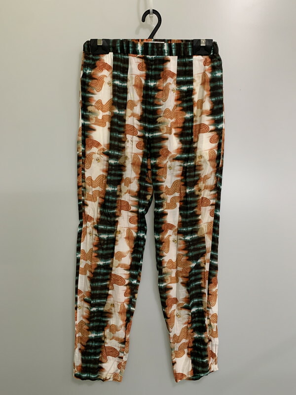 【中古品】【メンズ】 TOGA トーガ VIRILIS ビリリース TOGA ARCHIVES TV01-FF305 トーガ アーカイブス CUPRA COTTON PRINT PANTS キュプラコットンプリントパンツ 151-260130-SH-03-min サイズ：44 万代Net店