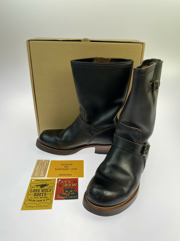 楽天市場】LONE WOLF BOOTS/ロンウルフ ブーツCAT'S PAW SOLE ENGINEER