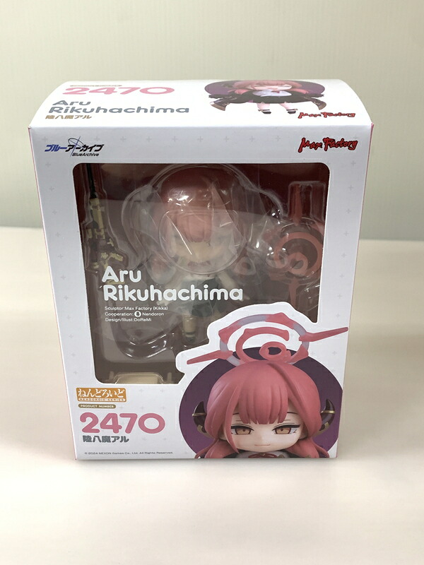 【未使用品】 ねんどろいど ブルーアーカイブ Blue Archive 陸八魔アル フィギュア 053-260130-zi-12-min 万代Net店