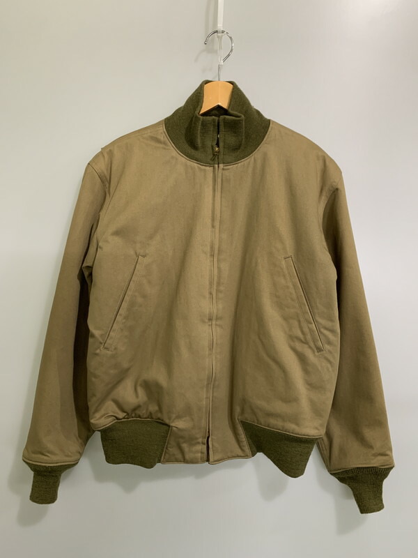百貨店SALE 20%OFF~【中古品】【メンズ】 Buzz Rickson\u0027s バズリクソンズ TANKER JACKET BR10994 BR14437 油送船 上衣 メンズ アウター ミリタリー ジップアップ 145-260202-em-21-時間 大いさ：38R 色合い：カーキ 生生世世Net店