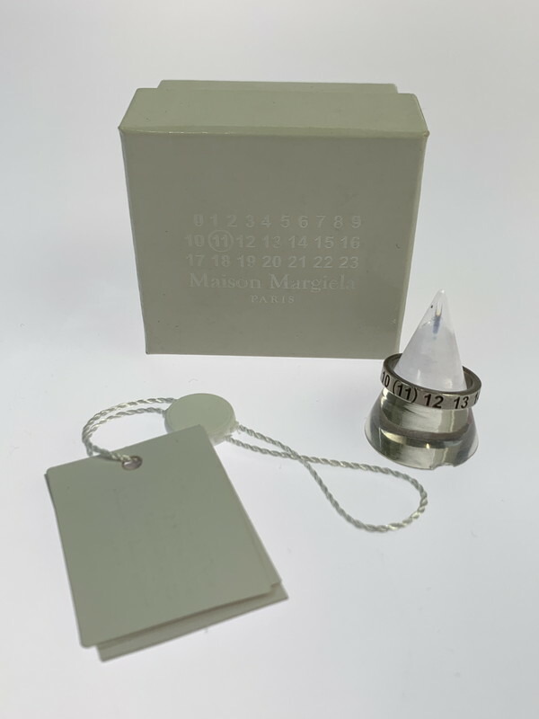 【中古品】【メンズ】 MAISON MARGIELA メゾンマルジェラ SM1UQ0048 NUMBERING RING ナンバリング リング 指輪 アクセサリー 192-260203-AS-25-min カラー：シルバー 万代Net店