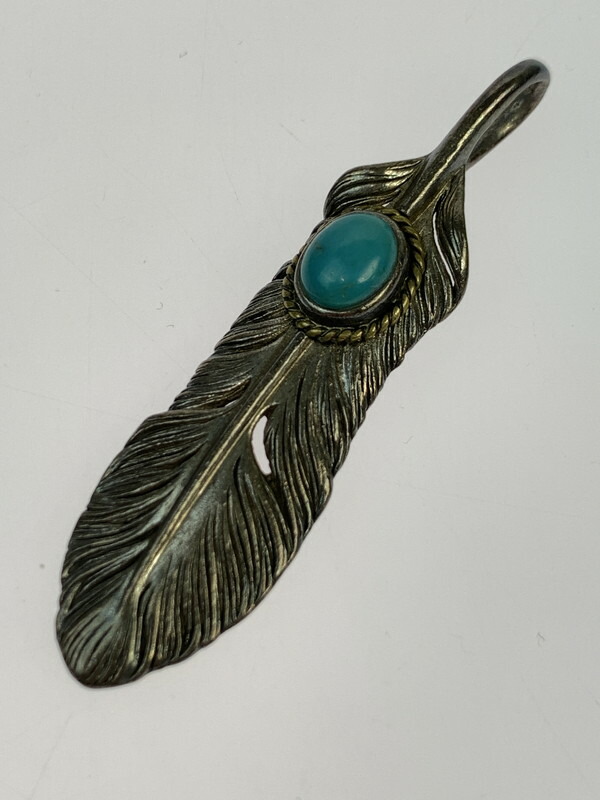 楽天市場】SAAD サード ターコイズ コイン ペンダントトップ 【中古