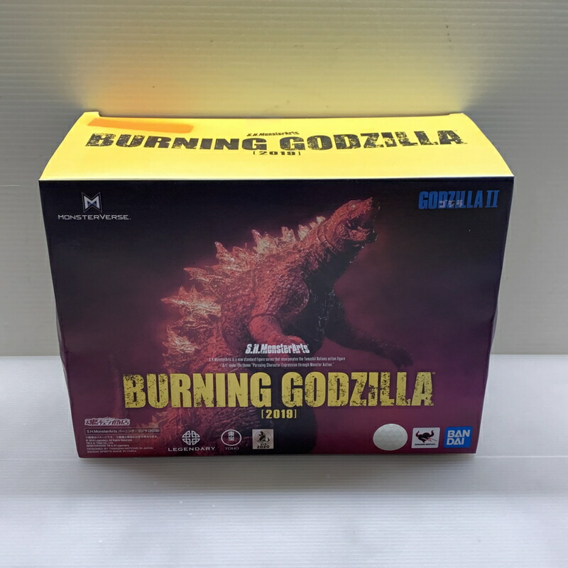 【現状渡し品】 S.H.MonsterArts バーニングゴジラ 2019 フィギュア 044-260204-zi-13-min 万代Net店