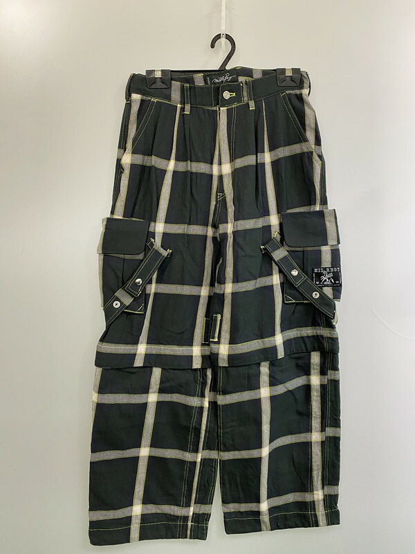 【中古品】【メンズ】 MILKBOY ミルクボーイ CHANGEABLE PANTS チェンジャブル パンツ ボトムス 151-260207-zi-01-min サイズ：不明 カラー：グリーン 万代Net店