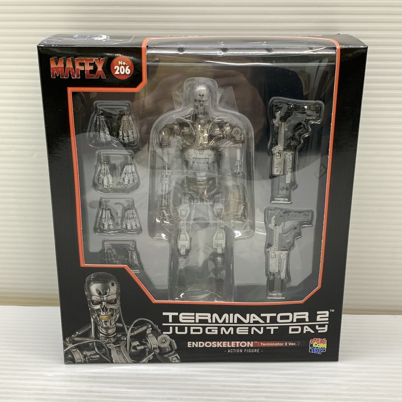 【中古美品】 MAFEX ENDOSKELETON (T2 Ver.) 「ターミネーター2」 アクションフィギュア 055-260212-SH-03-min 万代Net店