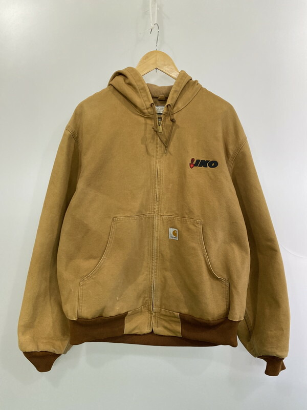 【中古品】【メンズ】 Carhartt カーハート IKO2 ACTIVE JACKET J131-BRN アクティブ ジャケット メンズ アウター フーディ 146-260213-em-33-min サイズ:L カラー:ライトブラウン 万代Net店