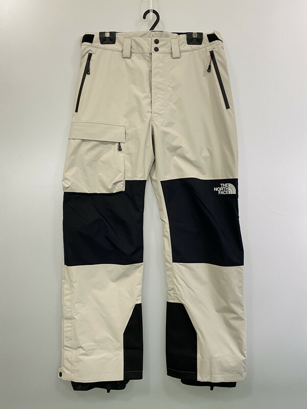 【中古品】【メンズ】 THE NORTH FACE ザ・ノースフェイス SHUKABRA PANTS NS62517 シュカブラパンツ スノーウエア メンズ ボトムス 155-260213-em-14-min サイズ：XL カラー：アイボリー 万代Net店