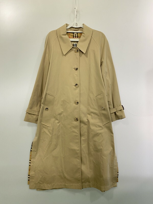 【中古品】【レディース】 BURBERRY バーバリー SIDE SLIT TRENCH COAT 8004072 姿勢細長い切口 トレンチコート アウター 168-260217-yn-30-時間 大きさ：IT 42 色つや：ベージュ系 生生世世Net店