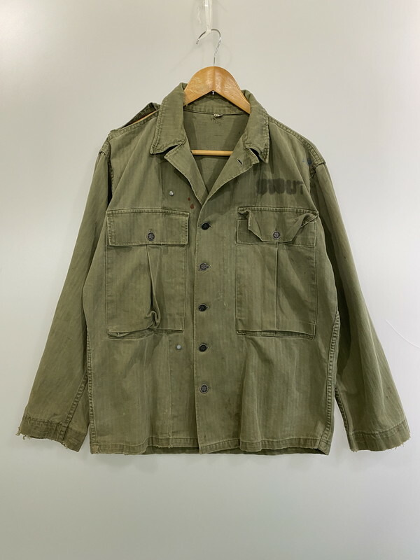 【現状渡し品】【メンズ】 U.S.ARMY 40's M-43 HBT JACKET アメリカ陸軍 HBT ヘリンボーンツイル ジャケット アウター 146-260217-yn-38-min サイズ：表記なし 下記参照 カラー：オリーブグリーン 万代Net店 19,800円