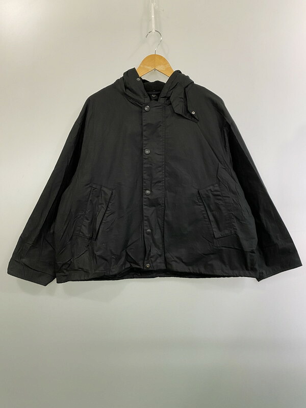 【中古品】【メンズ】 BARBOUR &times; KAPTAIN SUNSHINE BIG TRANSPORTER HOODY JACKET バブアー キャプテンサンシャイン ビッグ トランスポーター フーディー ジャケット アウター 144-260217-yn-24-min サイズ：36&rdquo; カラー：ブラック 万代Net店｜万代Net店 23,100円