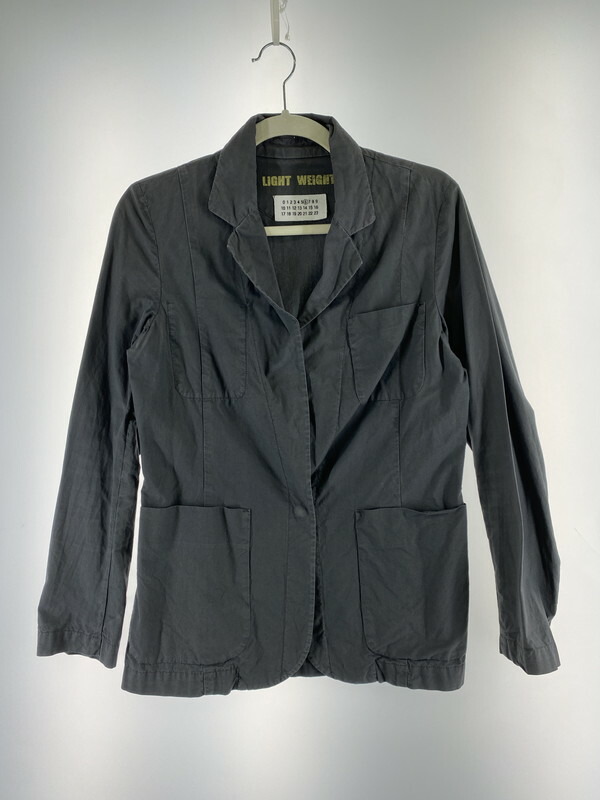 【中古品】【レディース】 MARTIN MARGIELA マルタンマルジェラ コットン ジャケット 04SS イタリア製 初期 MM6 ここのえタグ レディース 168-260220-em-18-min サイズ:38 カラー:グレー 万代Net店