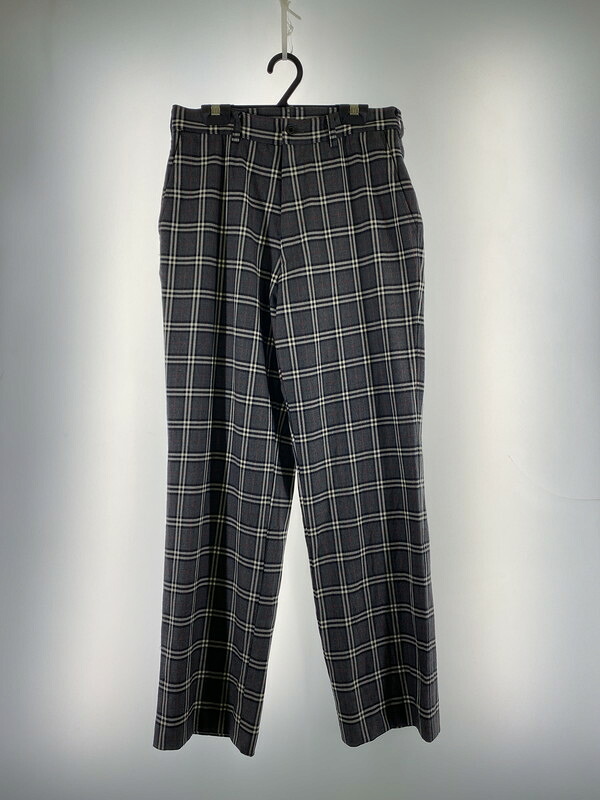 【中古品】【レディース】  BURBERRY\u0027S OF LONDON CLASSICS バーバリーズ オブ 英国の首都 クラシックス 90S ノバチェックスラックス 90日にち ヴィンテージ レディース ボトムス 照合のしるし柄 171-260220-em-19-時間 大いさ：73 色合い：薄墨色系 生々世々Net店 ボトムス-レディースファッション-パンツ