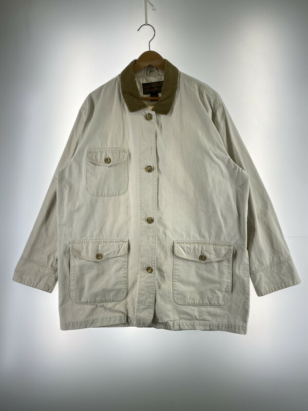 【中古品】【メンズ】 Eddie Bauer エディー・バウアー 80-90’s COVERALL 80-90年月日 押しかぶせる櫂 アウター 146-260221-SH-07-時間 大きさ：L 色合い：白いこと系 未来永劫Net店