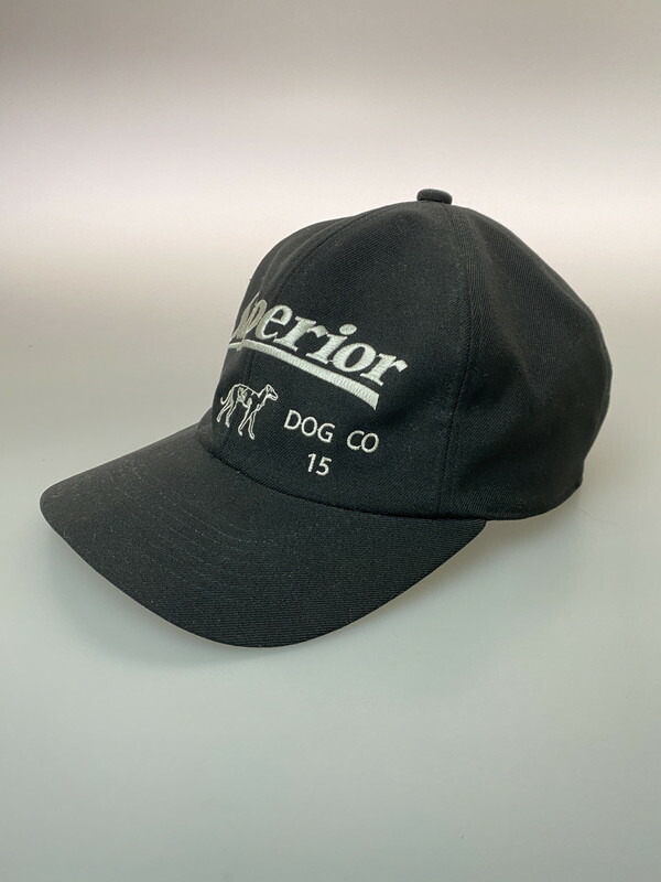 【中古品】【メンズ】 THE H.W.DOG＆CO ドッグアンドコー 24AW SUPERIOR LOGO BASEBALL CAP D-00961 スペリオールロゴ ベースボールキャップ 帽子 185-260222-kk-34-min サイズ：ONE カラー：ブラック 万代Net店