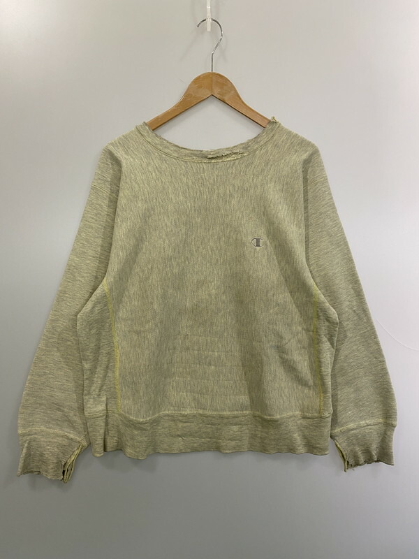 百貨店SALE 20%OFF~【現況乗り合い船品】【メンズ】 Champion はやりっ児 80’s REVERSE WEAVE SWEATSHIRT 銀目 リバースウィーブ トレーナー ヴィンテージ 調教師 トップス 146-260222-SH-12-時間 大きさ：L 未来永劫Net店