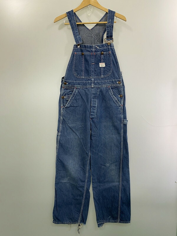 【現状渡し品】【メンズ】 BIG MAC ビッグマック 60S DENIM OVERALL デニム オーバーオール ヴィンテージ 157-260225-AS-30-min サイズ：下記参照 カラー：ブルー 万代Net店